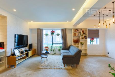 Phòng Khách Căn hộ Parkland Apartment tầng cao 2 phòng ngủ hướng Bắc