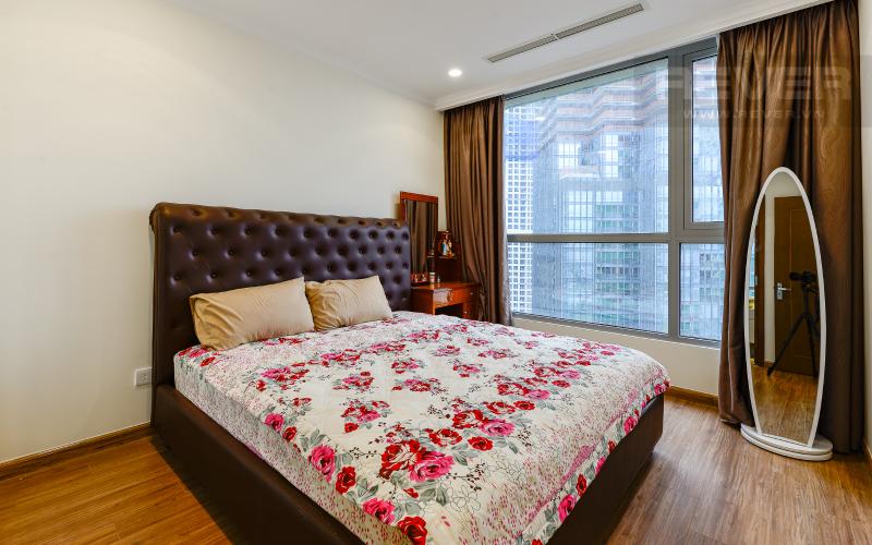 Phòng ngủ 1 Căn hộ Vinhomes Central Park 3 phòng ngủ tầng cao L1 nội thất đầy đủ
