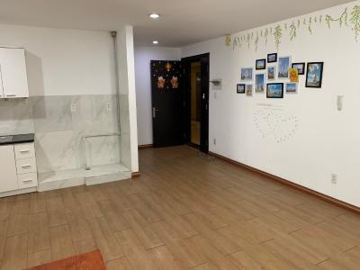 Phòng khách căn hộ 4S Riverside Bình Triệu, Thủ Đức Căn hộ chung cư 4S Riverside Garden Bình Triệu view thành phố sầm uất.