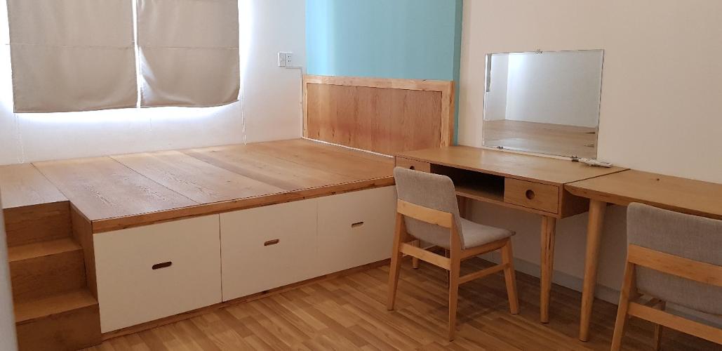 Phòng ngủ căn City Gate Căn hộ City Gate tầng cao nội thất đầy đủ, view nội khu hồ bơi.