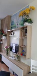 Phòng khách căn hộ Topaz Home, Quận 12 Căn hộ Topaz Home ban công hướng Đông, nội thất đầy đủ tiện nghi.