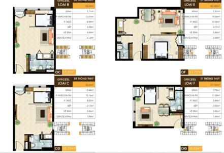 Căn hộ Jamona Heights tầng trung, diện tích 45m2, nội thất cơ bản