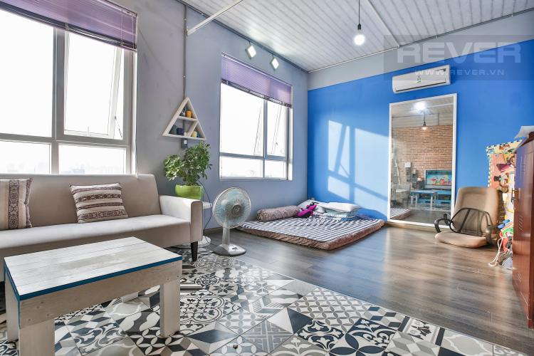 Phòng Khách Căn hộ CBD Premium Home tầng thấp, 2 phòng ngủ, view về Quận 1