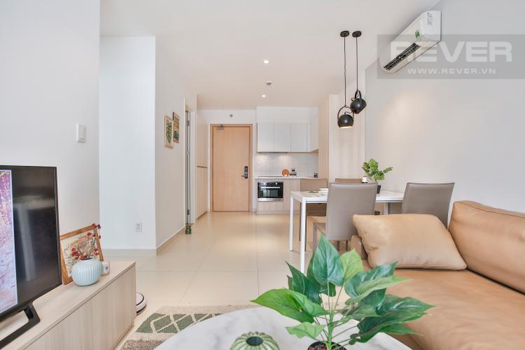 Phòng Khách Căn hộ M-One Nam Sài Gòn 2 phòng ngủ tầng cao T2 full nội thất