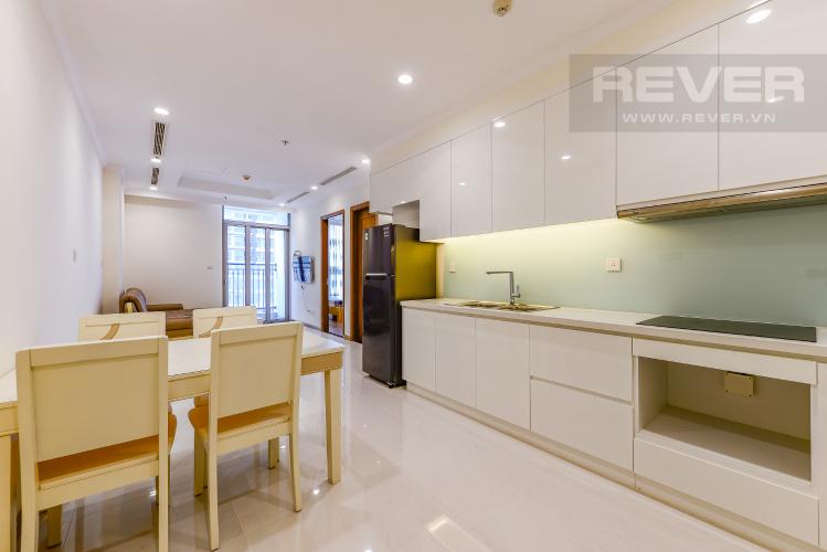 Phòng ăn Officetel Vinhomes Central Park 2 phòng ngủ tầng trung L4 đầy đủ tiện nghi