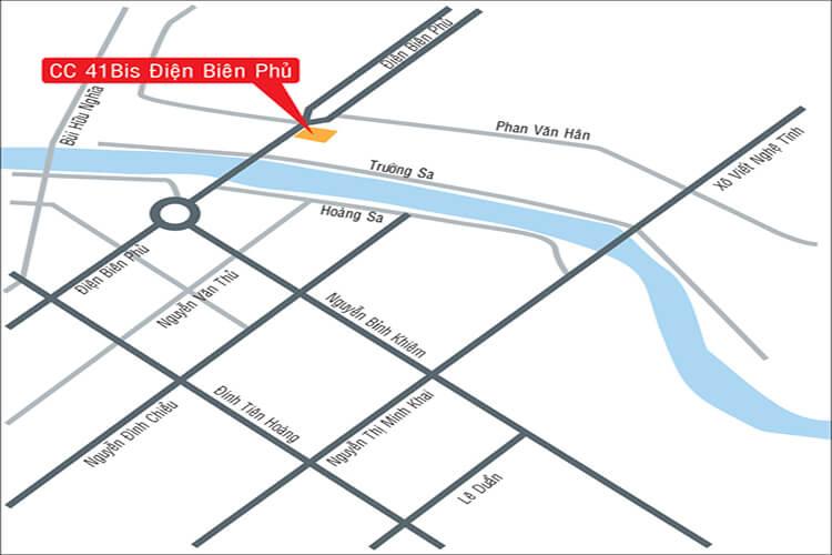 Chung cư 41Bis Điện Biên Phủ - Vi-tri-chung-cu-41-dien-bien-phu
