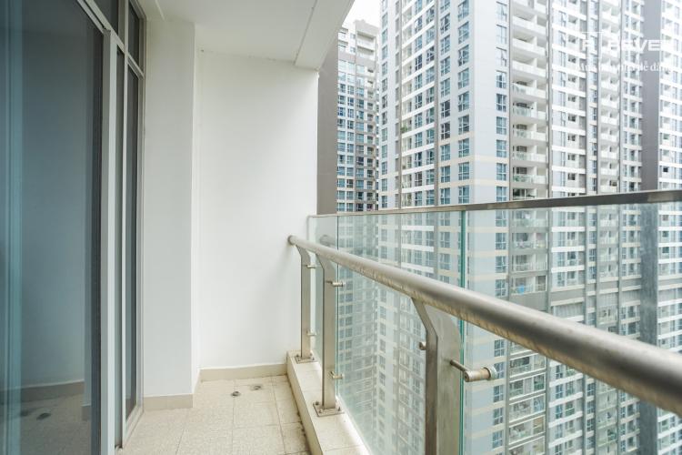 Ban công căn hộ VINHOMES CENTRAL PARK Cho thuê căn hộ Vinhomes Central Park 1PN, đầy đủ nội thất, ban công Đông Nam