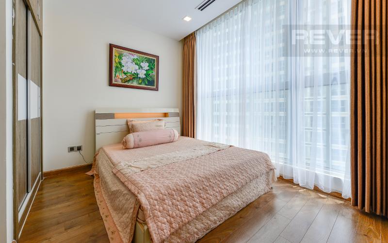 phòng ngủ 1 Căn hộ Vinhomes Central Park tầng trung Park 1 thiết kế hiện đại