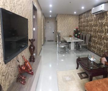 Phòng khách Hado Centrosa Garden, Quận 10 Căn hộ tầng cao Hado Centrosa Garden view Bitexco.