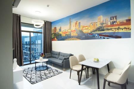 Phòng khách Jamila Khang Điền, Quận 9 Căn hộ Jamila Khang Điền tầng cao, ban công hướng Tây Bắc.