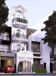 Bán nhà hẻm thông Nguyễn Xí, diện tích đất 69m2, diện tích sàn 186m2, nội thất cơ bản.