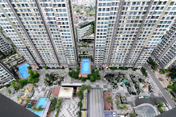 View Cho thuê căn hộ Vinhomes Central Park 1PN, tầng thấp, tháp Landmark 81, đầy đủ nội thất