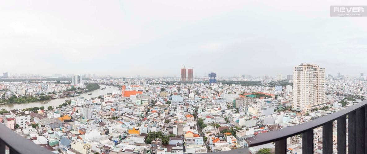 View Bán hoặc cho thuê căn hộ M-One Nam Sài Gòn 2PN, tầng cao, đầy đủ nội thất, view sông thoáng mát