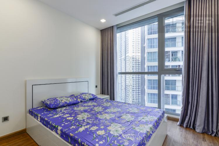 Phòng Ngủ 2 Căn hộ Vinhomes Central Park 2 phòng ngủ tầng trung P7 đầy đủ nội thất