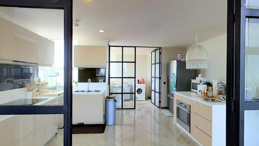 Không gian bếp rộng mở Penthouse 4B The Estella An Phú