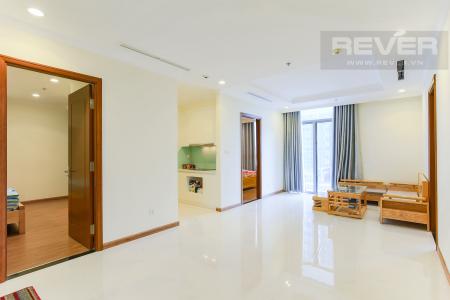 Phòng Khách Căn hộ Vinhomes Central Park 3 phòng ngủ tầng thấp Landmark 2 view nội khu