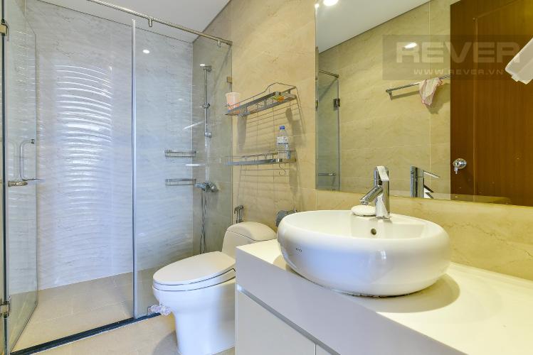 Toilet căn hộ VINHOMES CENTRAL PARK Cho thuê căn hộ Vinhomes Central Park 2PN, tháp Landmark 3, đầy đủ nội thất, view thành phố