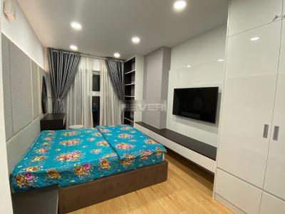 Phòng ngủ căn hộ Xi Grand Court Căn hộ Xi Grand Court đầy đủ nội thất, cửa chính hướng Đông Nam.