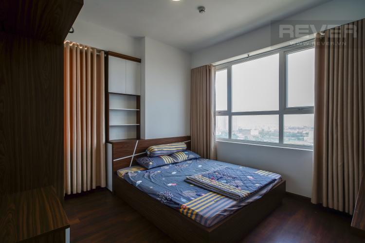 Phòng ngủ căn hộ SAIGON MIA Cho thuê căn hộ Saigon Mia 2PN, diện tích 66m2, đầy đủ nội thất, ban công hướng Đông thoáng mát