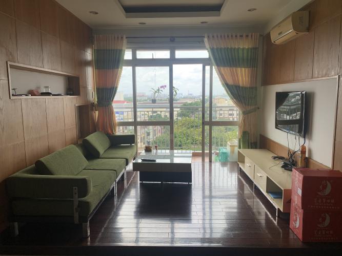 Phòng khách chung cư Tân Tạo, Bình Tân Căn hộ chung cư Tân Tạo hướng Tây Bắc, view nội khu.