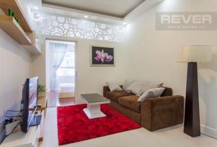 Phòng khách Căn hộ Lexington Residence trung tầng hướng Tây Bắc tháp LB