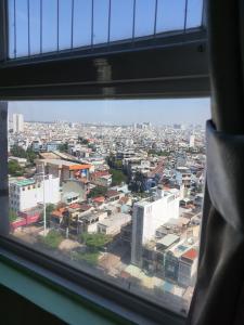 View căn hộ Investco Babylon Tân Phú Căn hộ Investco Babylon bàn giao đầy đủ nội thất, view thành phố.