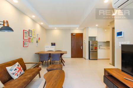 Phòng Khách Căn hộ The Gold View 1 phòng ngủ tầng cao A3 hướng Tây Nam