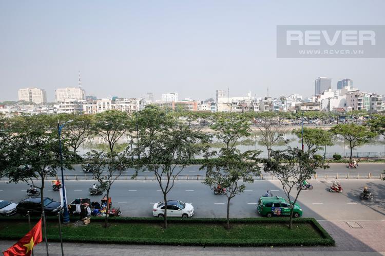 View Căn hộ Orient Apartment 3 phòng ngủ tầng thấp A3 đầy đủ nội thất