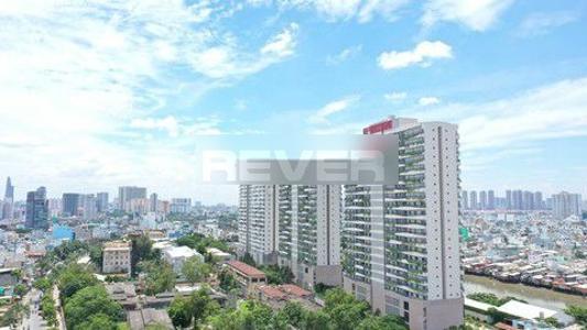 View từ Căn hộ Diamond Lotus Căn hộ Diamond Lotus nội thất đầy đủ, view sông kênh Bến Nghé.