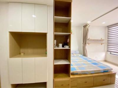 Phòng ngủ Orchard Garden, Phú Nhuận Office-tel Orchard Garden tầng thấp, view thoáng mát, đầy đủ nội thất.