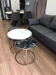 Phòng khách căn hộ Eco Green Saigon Căn hộ Eco Green Saigon tầng 06, nội thất cơ bản.