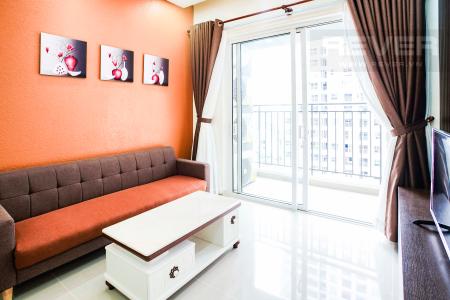 Phòng Khách Cho thuê căn hộ Sunrise Riverside 2PN, hướng Nam, đầy đủ nội thất, view hồ bơi