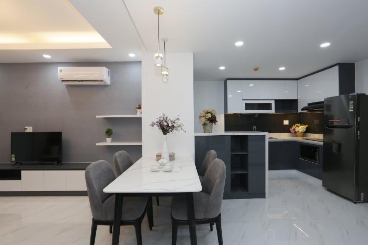 Nội thất  căn hộ Saigon South Residence Căn hộ Saigon South Residence tầng cao, đầy đủ nội thất hiện đại.