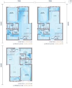 Căn hộ Feliz En Vista Căn hộ Feliz En Vista tầng trung, ban công cửa kính lớn đón gió.