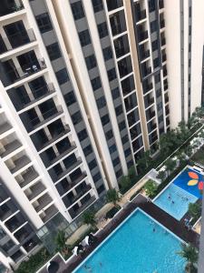 View Hado Centrosa Garden, Quận 10 Căn hộ Hado Centrosa Garden hướng Đông Nam, đón view hồ bơi.