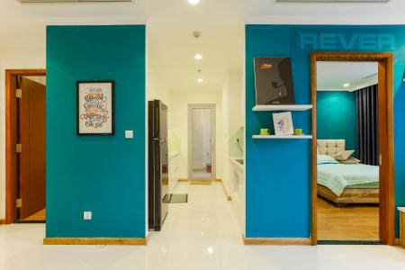 Phòng Bếp Căn hộ Vinhomes Central Park tầng thấp Landmark 3 thiết kế hiện đại, trẻ trung