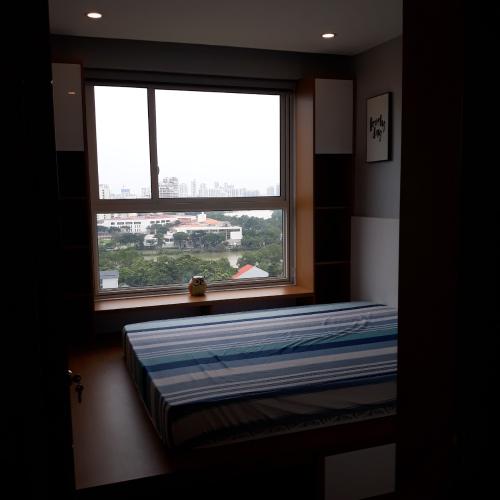 Phòng ngủ căn hộ Sunrise Riverside Cho thuê căn hộ Sunrise Riverside tầng trung, đầy đủ nội thất, diện tích 71.03m2.