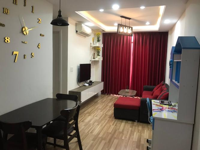 phòng khách căn hộ city gate Căn hộ City Gate view đại lộ, nội thất đầy đủ tiện nghi.