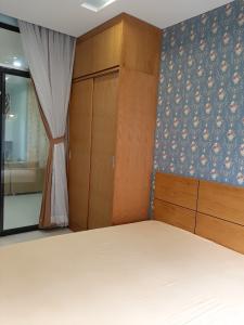 Phòng ngủ căn hộ Lexington Residence Căn hộ Lexington Residence nội thất đầy đủ, view nội khu.