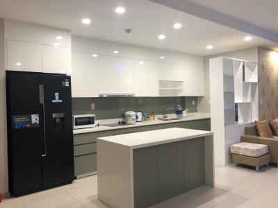 Khu vực bếp The Gold View, Quận 4 Căn hộ The Gold View view sông thoáng mát, nội thất sang trọng.