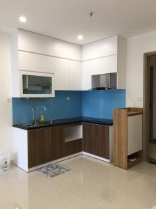 Phòng bếp căn hộ Vinhomes Grand Park Căn hộ Vinhomes Grand Park bàn giao đầy đủ nội thất gỗ, view nội khu.