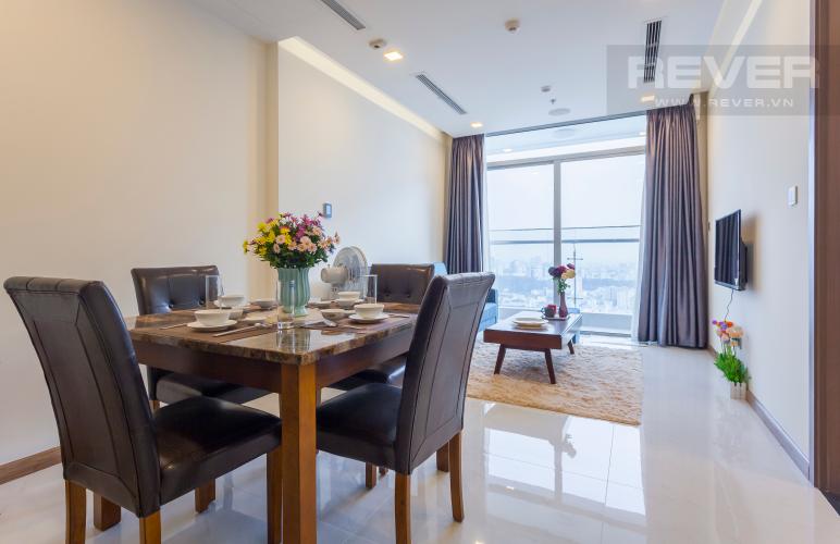 Bàn ăn 4 ghế Căn hộ Vinhomes Central Park tầng cao hướng Tây Nam Park 6