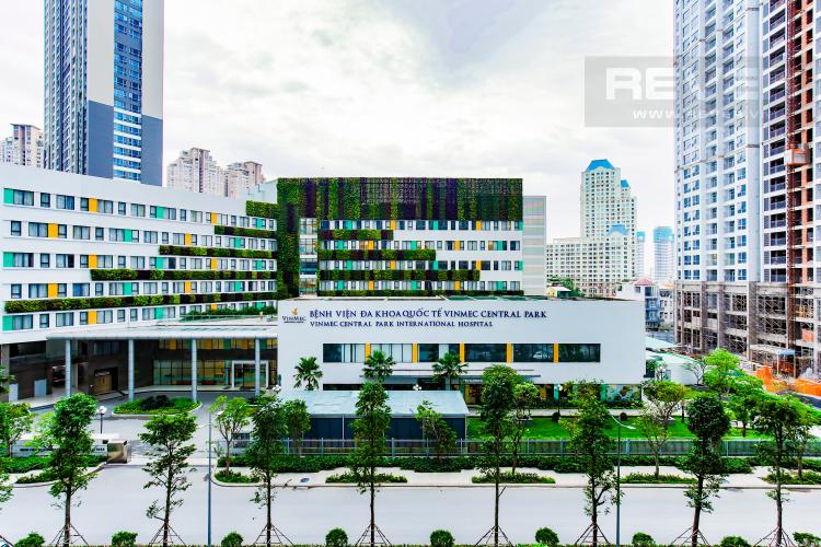 View Căn hộ Vinhomes Central Park tầng thấp Landmark 3 thiết kế hiện đại, trẻ trung