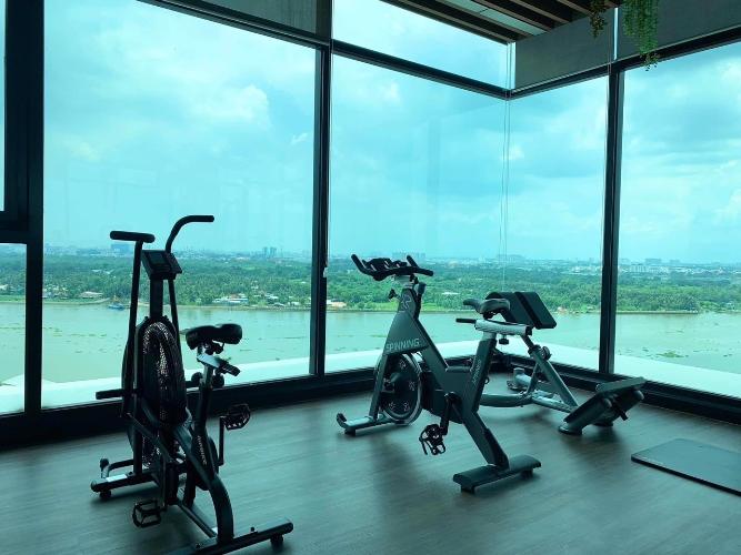 căn hộ D'Edge Thảo Điền Cho thuê căn hộ góc 3 phòng ngủ D'Edge Thảo Điền, nội thất cơ bản