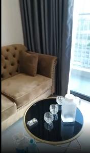 Phòng khách Vinhomes Grand Park Quận 9 Căn hộ Vinhomes Grand Park view nội khu mát mẻ, tầng thấp.