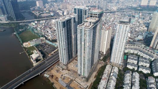 Căn hộ Sunwah Pearl , Quận Bình Thạnh Căn hộ Sunwah Pearl tầng 9 cửa hướng Đông Bắc, view sông cực thoáng.