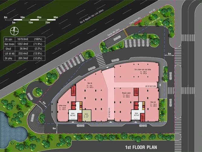 Charmington Hoa Đồng - Mặt bằng Charmington Hoa Đồng