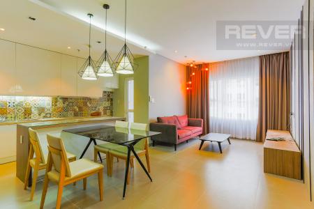 Phòng Ăn Và Phòng Khách Căn hộ Sunrise City 2 phòng ngủ tầng cao W2 view hồ bơi