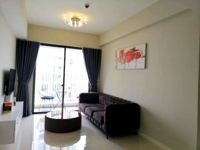 Phòng khách Masteri An Phú Quận 2 Căn hộ Masteri An Phú tầng 23, view nội khu, nội thất cơ bản.