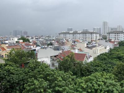 View Sky Garden Quận 7 Căn hộ Sky Garden nội thất đầy đủ, view thành phố tuyệt đẹp.